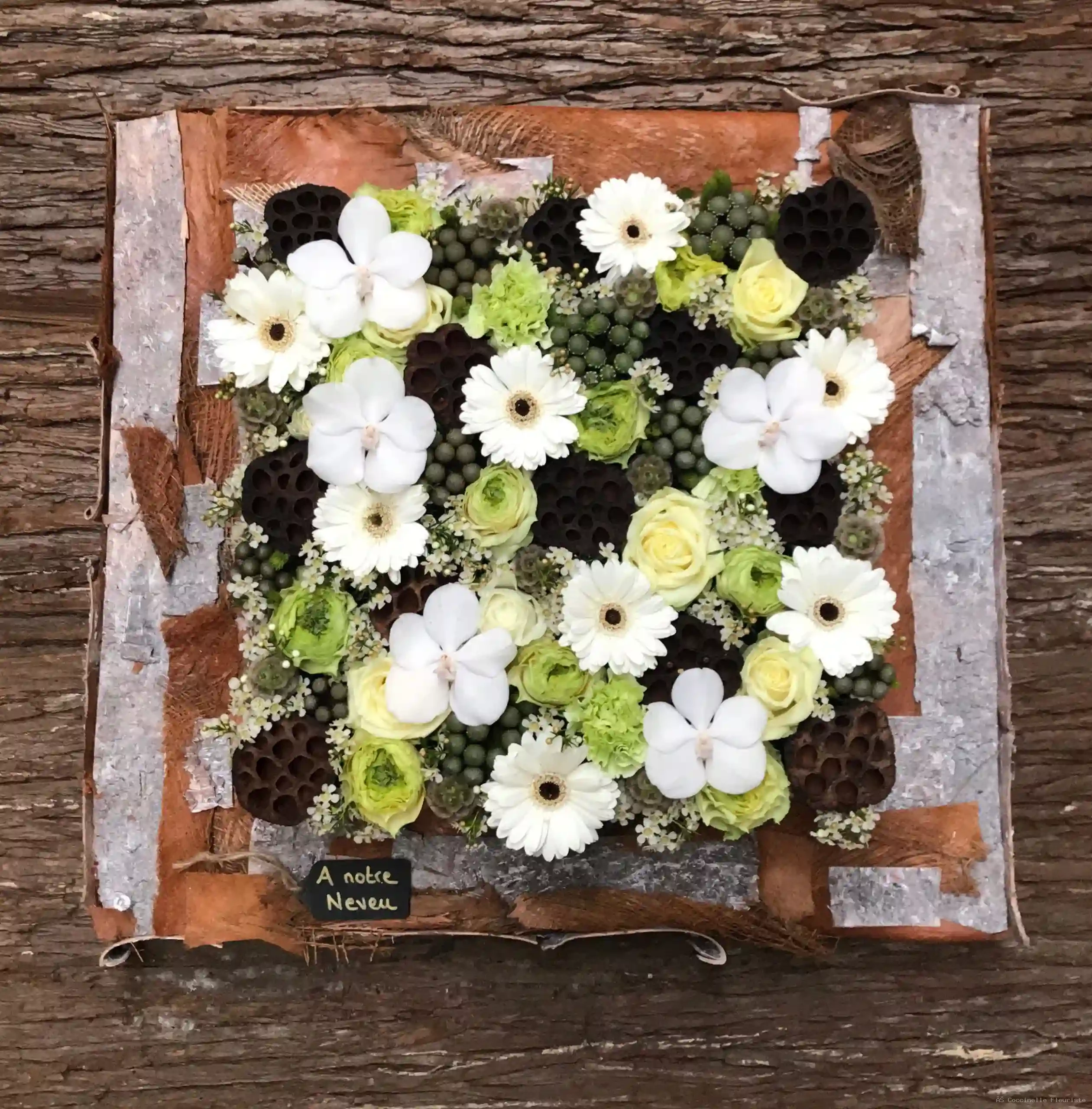 Bouquet — composition florale Coccinelle